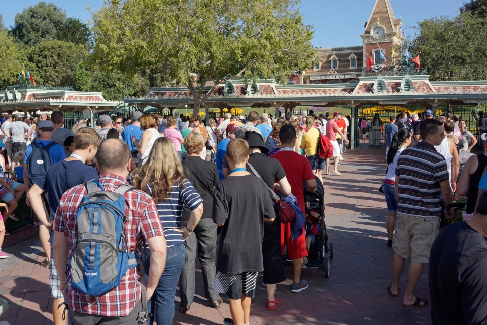 Fast passes could be used on certain rides to get through the queues quicker