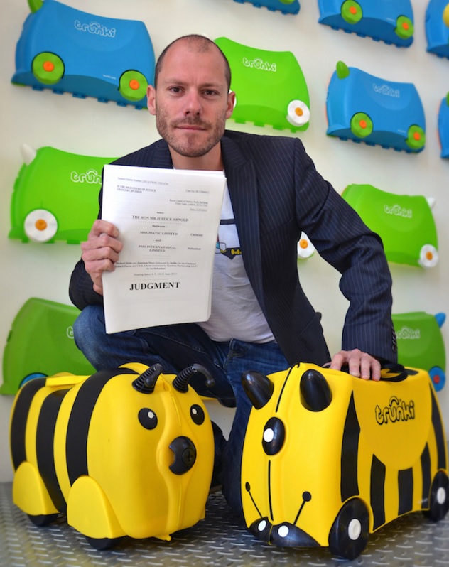 Trunki, a popular kids'suitcase company, nets almost £10million