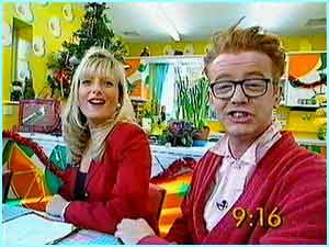 Chris and Gaby were the original Big Breakfast hosts