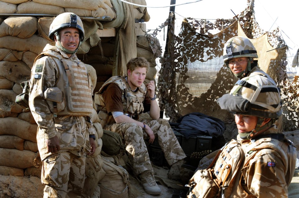 The royal, who carried out a tour in Afghanistan, spoke out at the current crisis