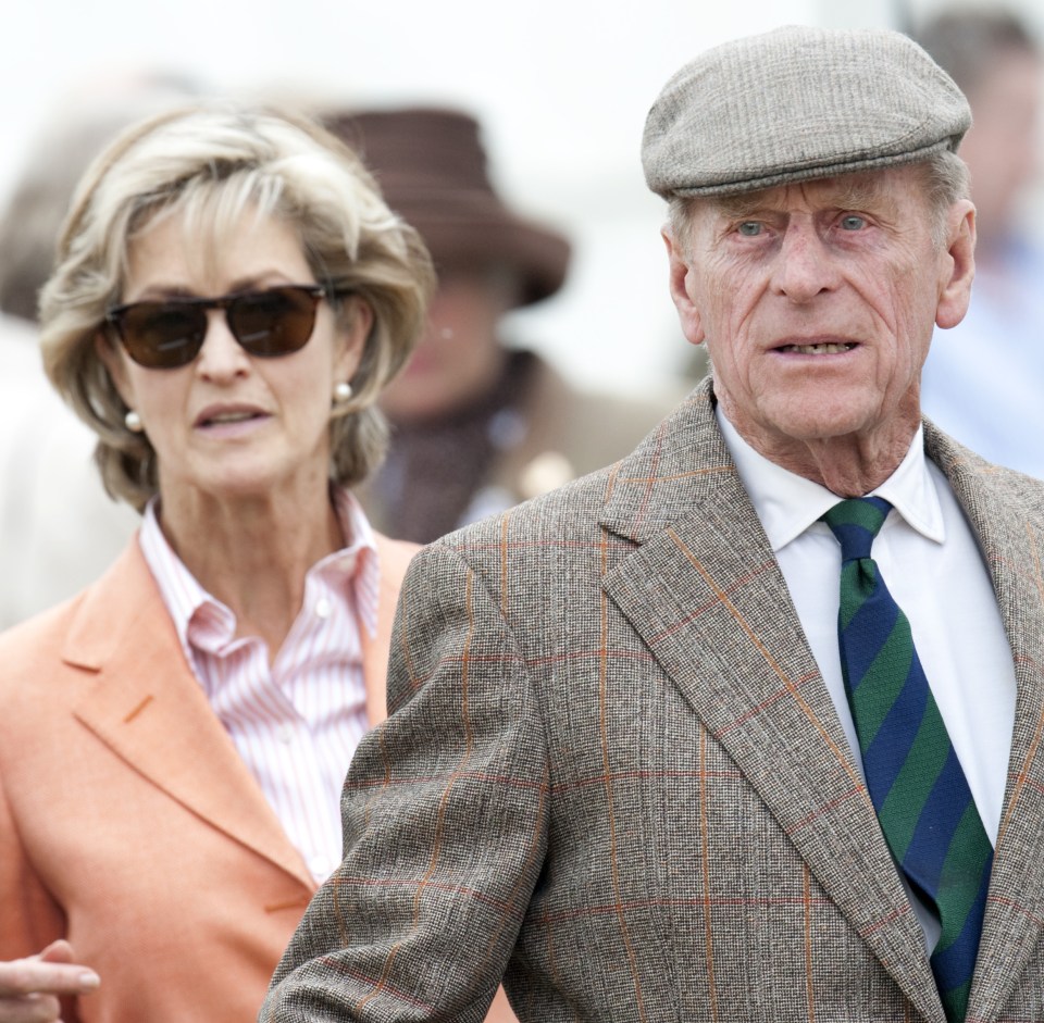 The Duke and Lady Penny at The Windsor Horse Show in 2009