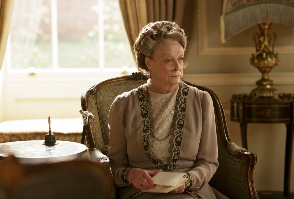 Fans will be fearing for the ageing Dowager Countess, played by Dame Maggie Smith