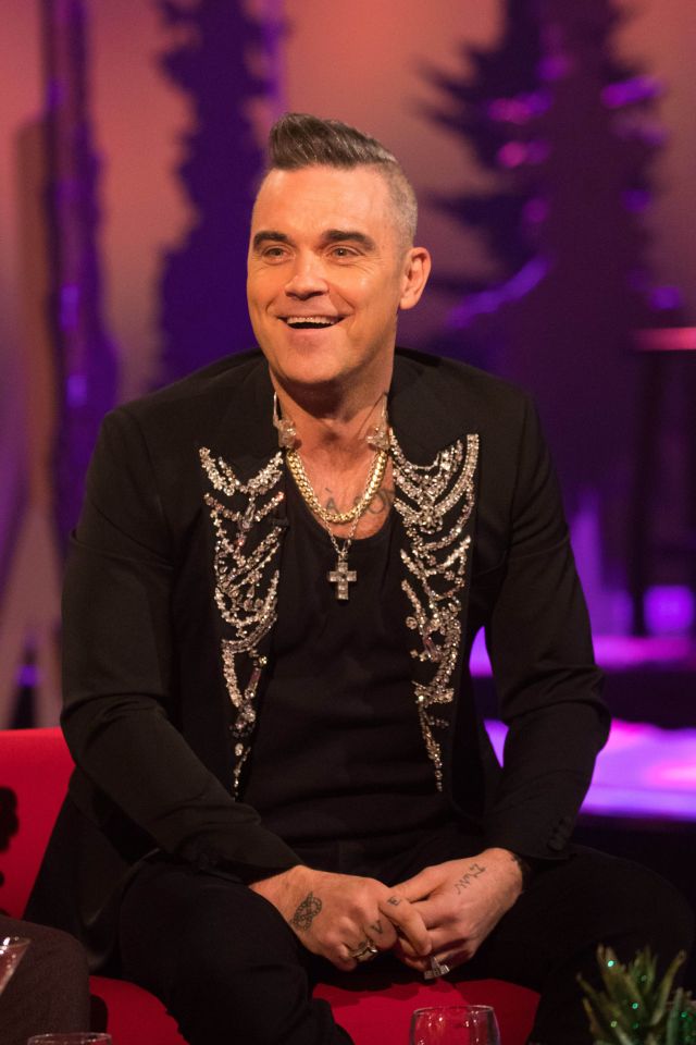 Darren reveals Robbie Williams helped him recover