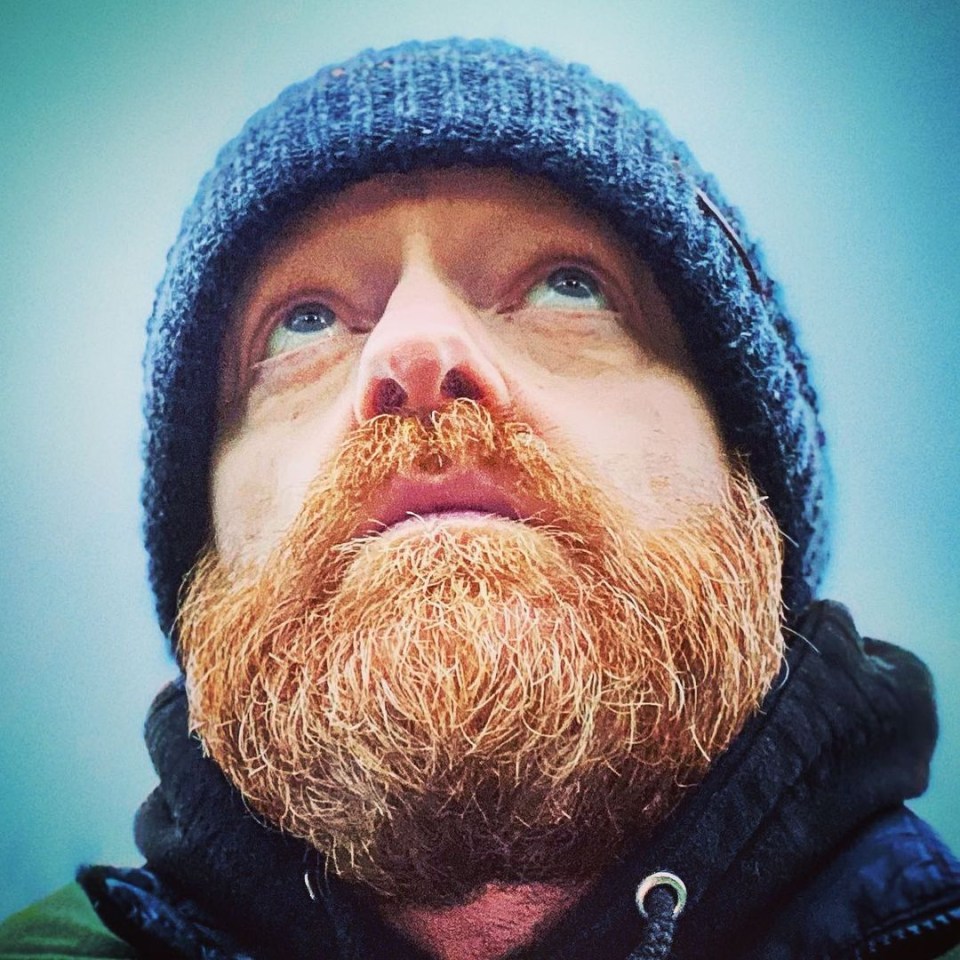 Jake Wood was more like Jake Bush after growing a huge beard after EastEnders