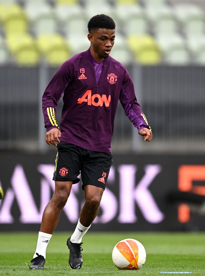 Amad Diallo will spend this season away from Man Utd on loan