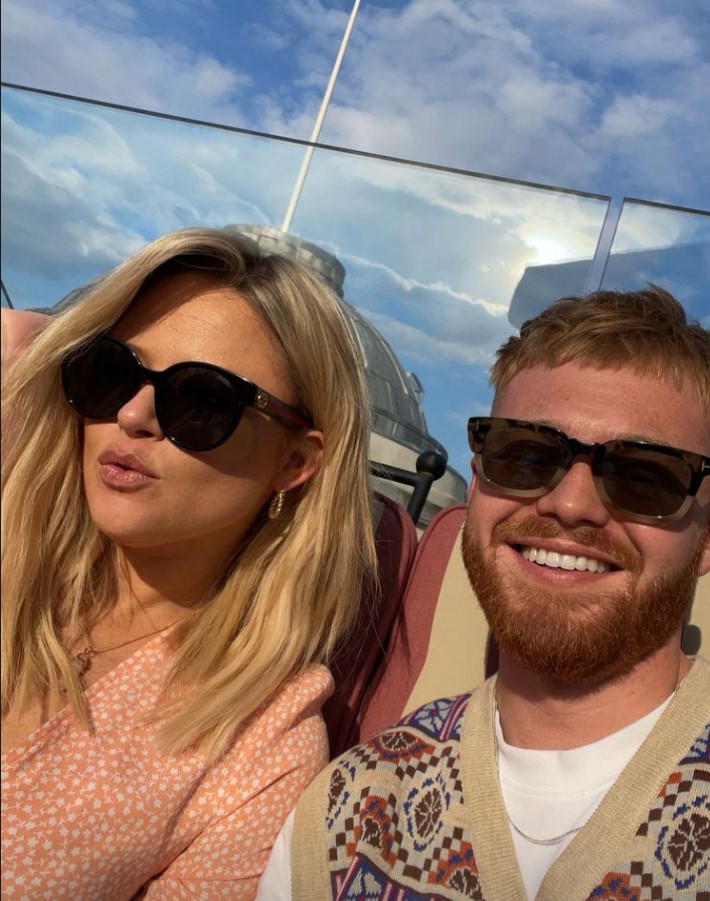 Emily with her boyfriend Jude