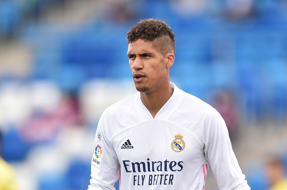 Manchester United have already agreed a fee with Real Madrid to sign Raphael Varane