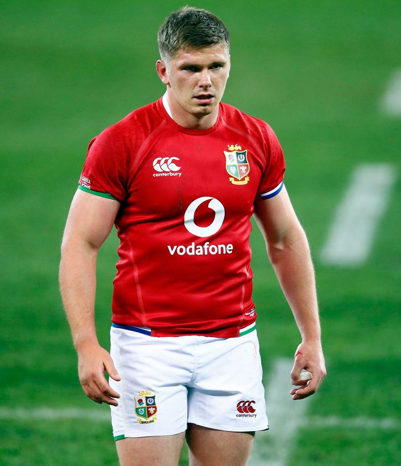 Owen Farrell has been axed from the Lions' squad to face South Africa