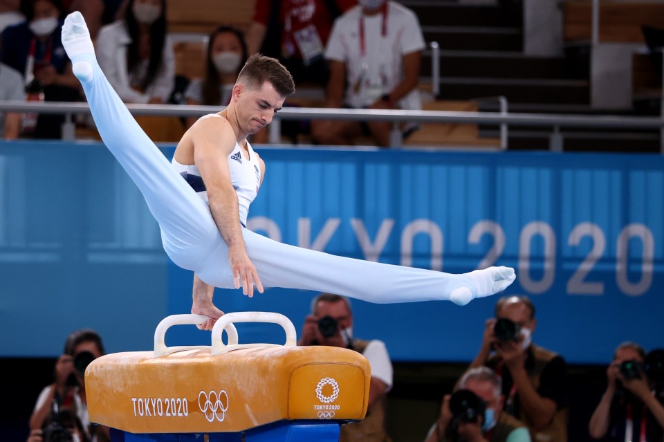 The 28-year-old won his third Olympic gold in Tokyo on the pommel horse