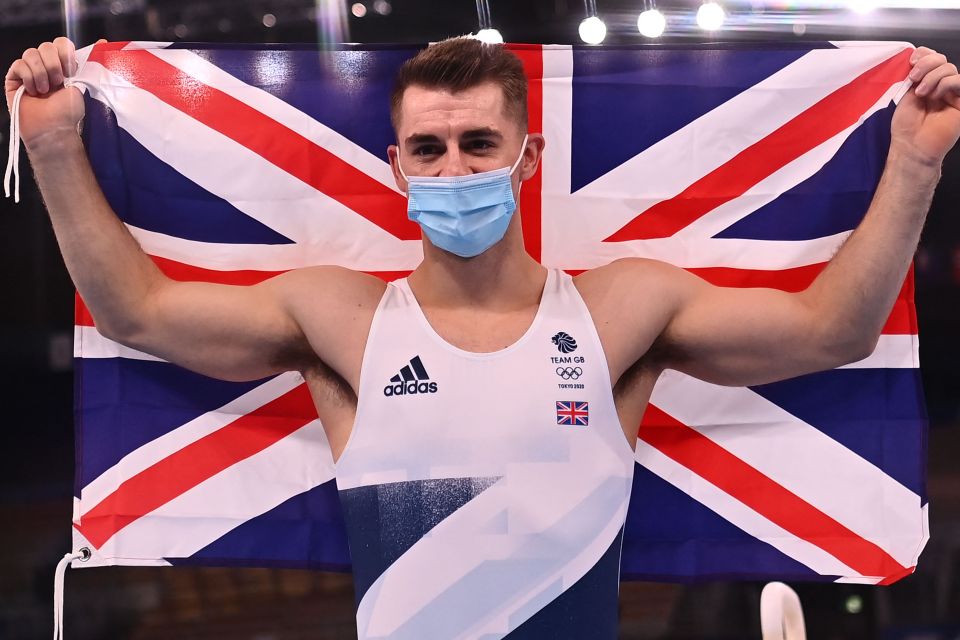 Max Whitlock retained his Olympic crown as the Team GB won gold in the Pommel Horse event