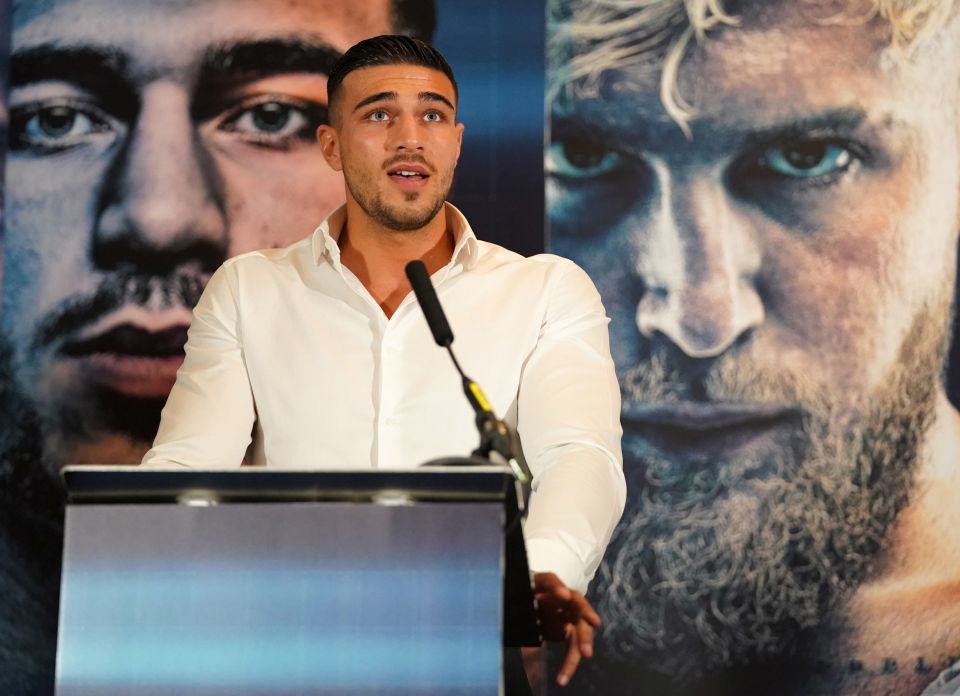 Tommy Fury fights Anthony Taylor on Jake Paul's undercard