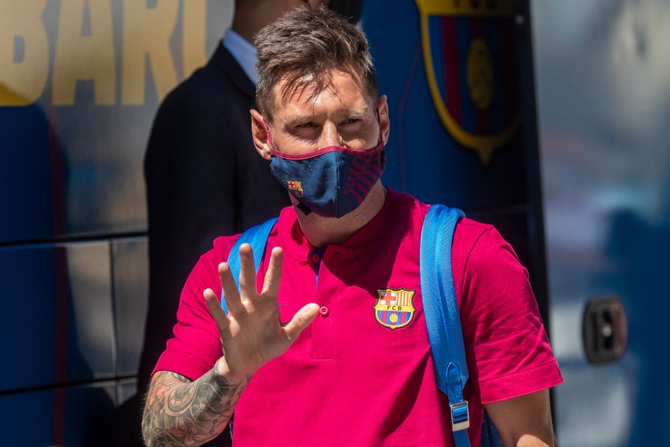 Messi is now on the lookout for a new club after leaving Barcelona