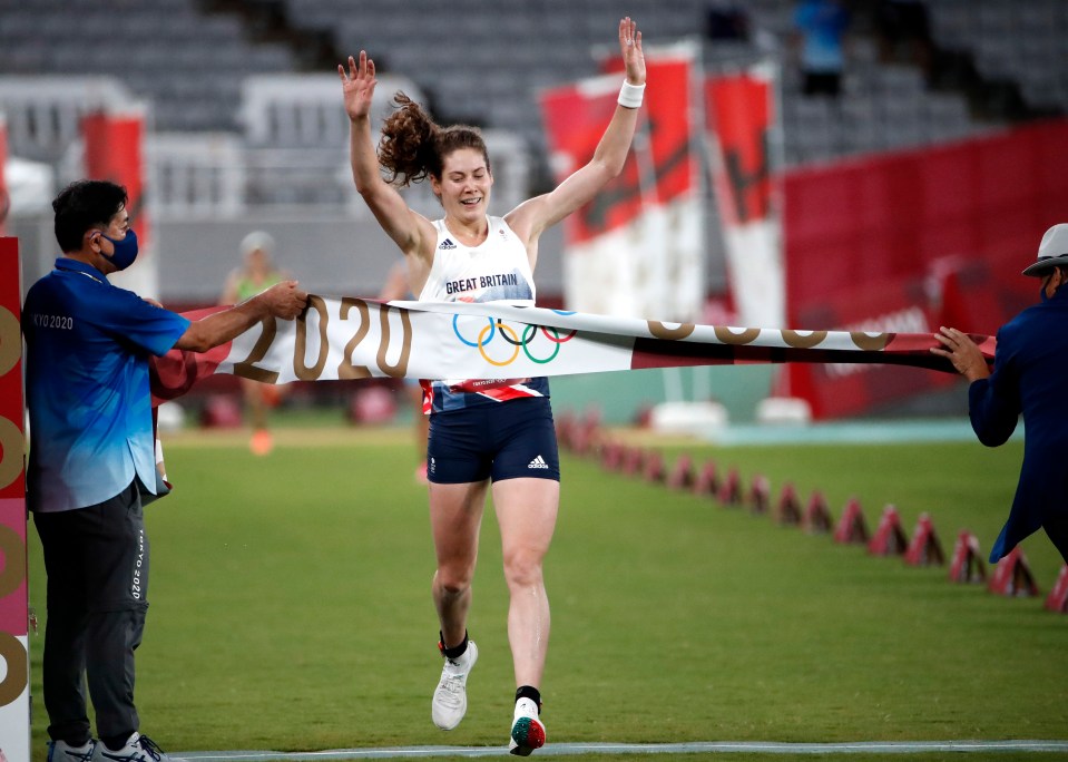 Kate French won gold for Team GB in the modern pentathlon after an impressive day two