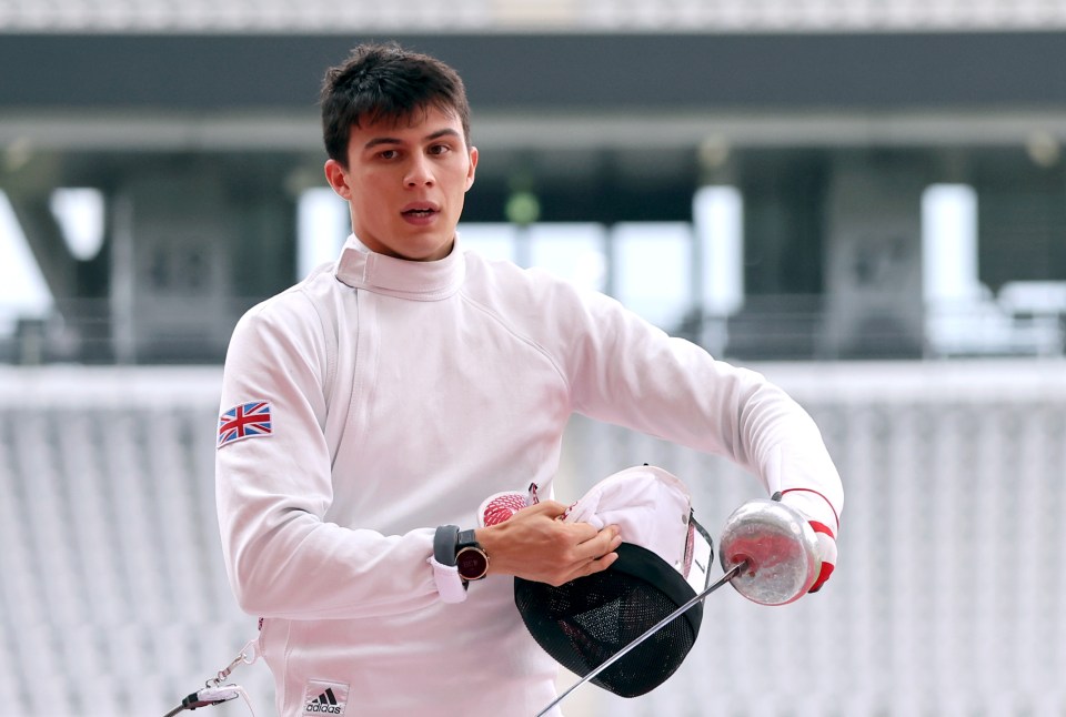 Joe Choong had been in front from day one in the main fencing round