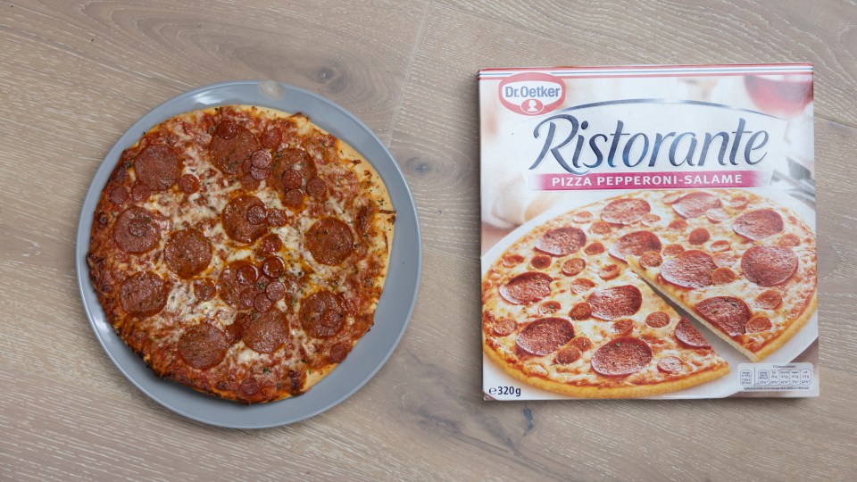 Dr Oetker's pizza didn't live up to expectations in the taste test