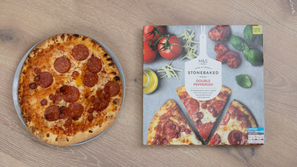 M&S' pizza scored highly on taste, but poorly on price