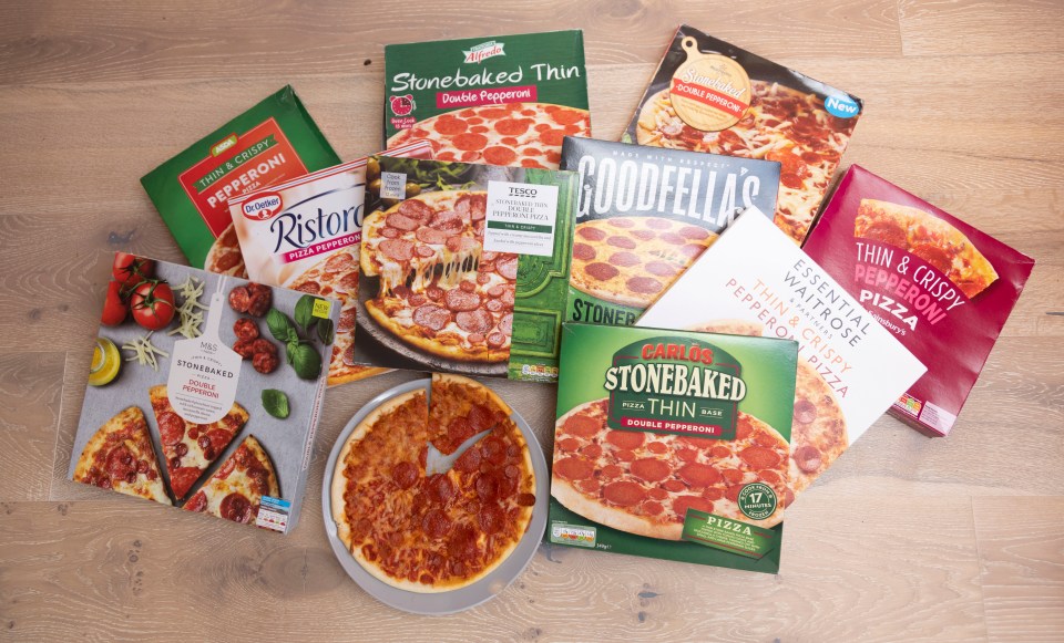 We tasted pizzas from Lidl, Aldi, Tescos and more