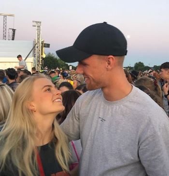 Music fan Koepp enjoyed the TRNSMT festival with Ajer in 2019