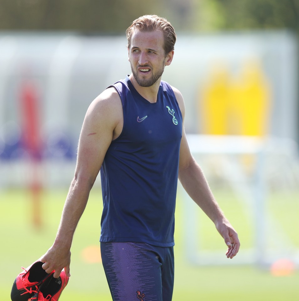 Harry Kane is a doubt to start for Tottenham against Man City