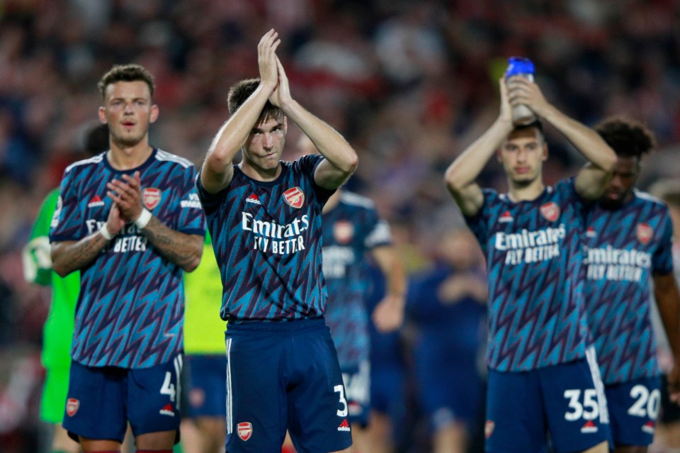 The Gunners lost their Premier League opener to Brentford