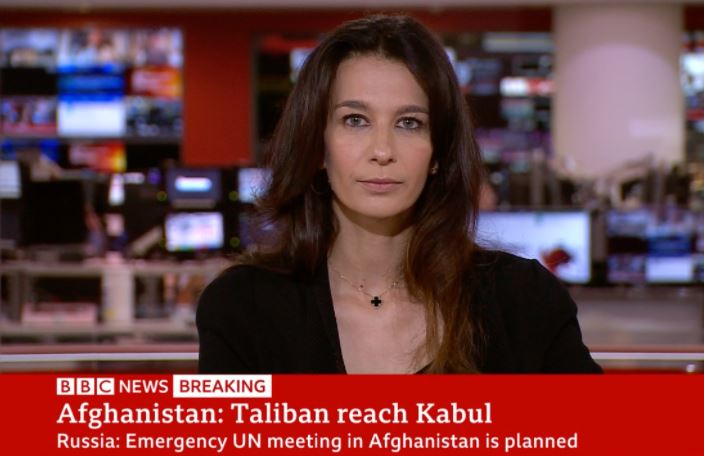 BBC reporter Yalda Hakim