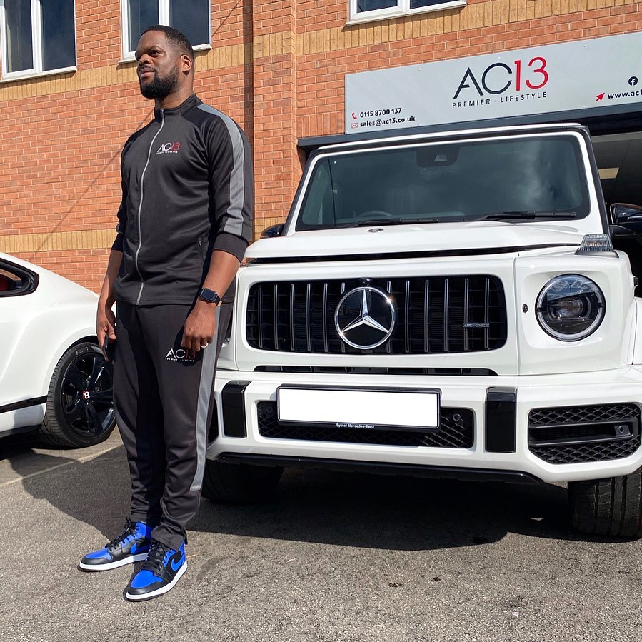 Marlon Harewood runs a car customisation business