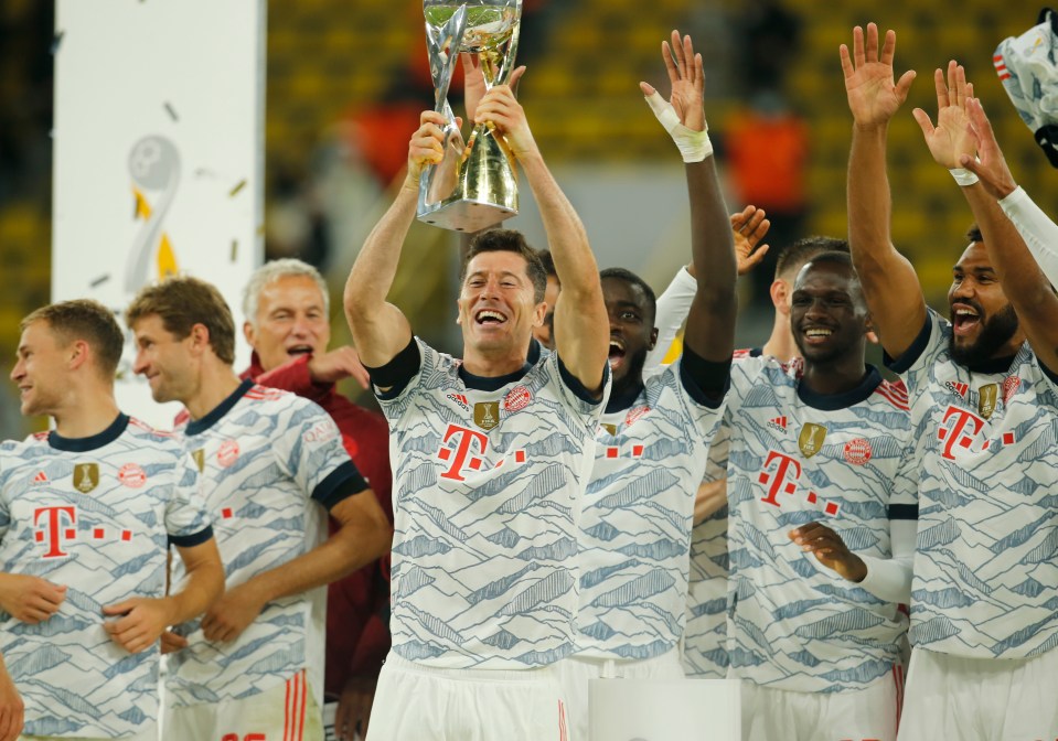 Bayern Munich won the German Super Cup after a 3-1 win over Borussia Dortmund