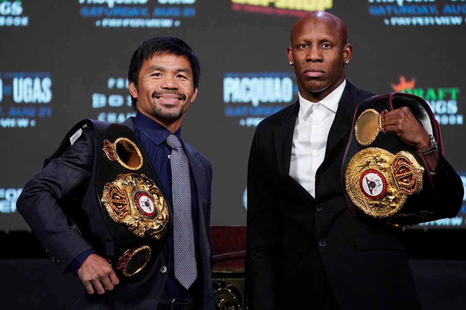 Manny Pacquiao now fights Yordenis Ugas