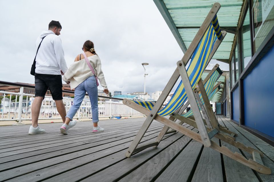 Brits on the pier in Bournemouth today