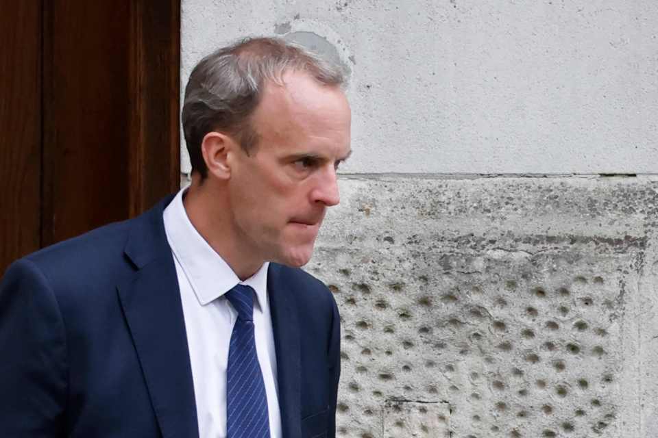 Dominic Raab has hit back at US claims