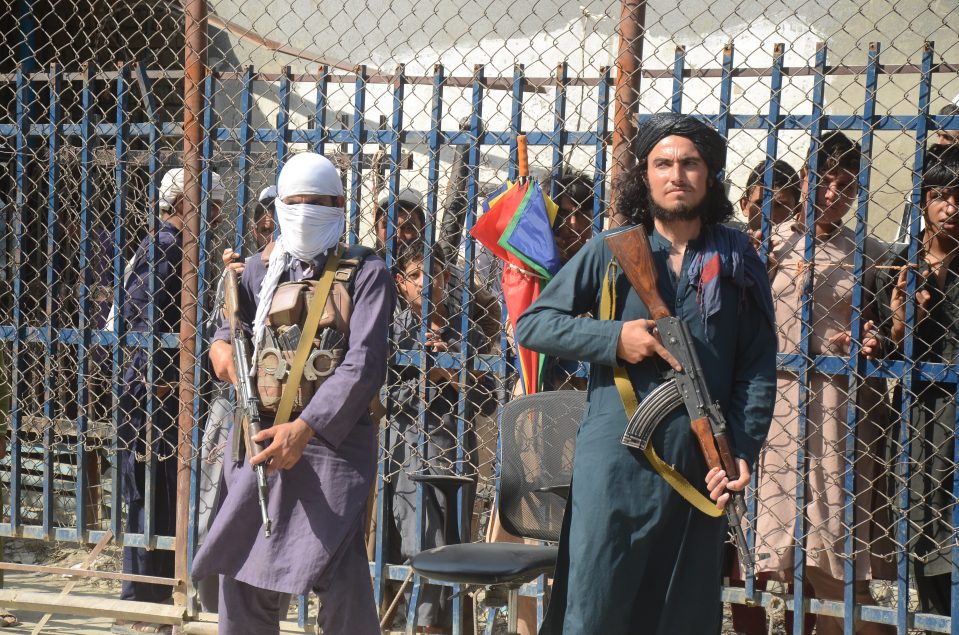 Documents with personal details of Afghan workers were left by British embassy officials as they fled the Taliban