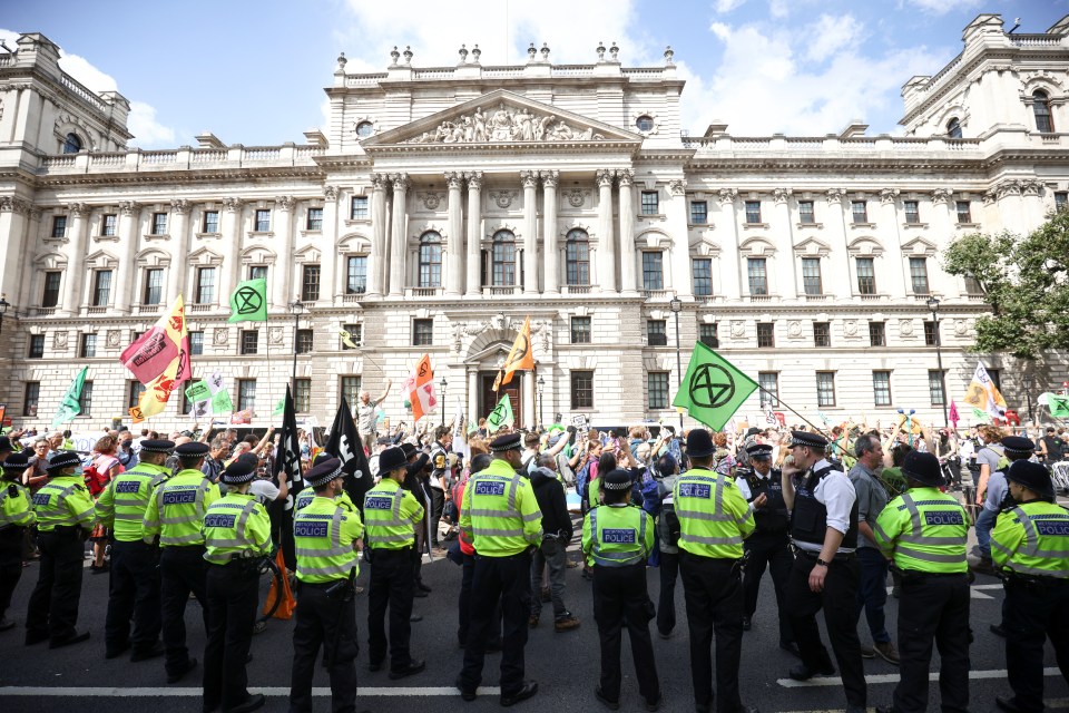 The eco-warriors in Westminster last year