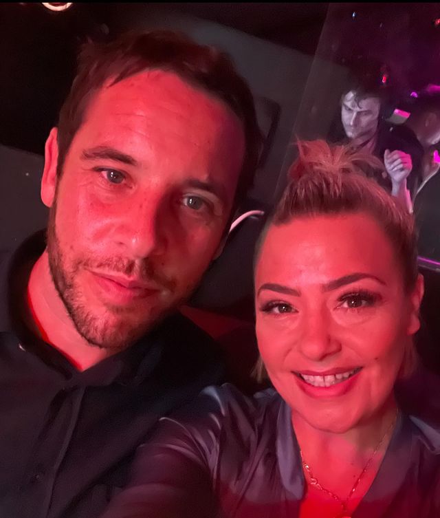 Lisa Armstrong enjoyed her date night with boyfriend James Green