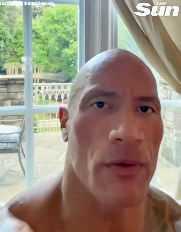 Dwayne 'The Rock' Johnson told the couple his heart broke for them