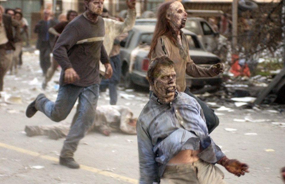  Dawn of the Dead features some classic zombie action