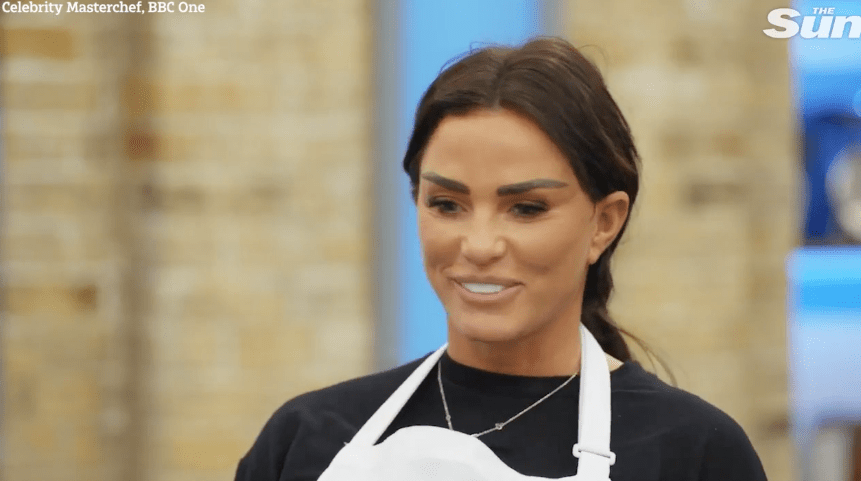 Celebrity Masterchef fans think Katie could win the show