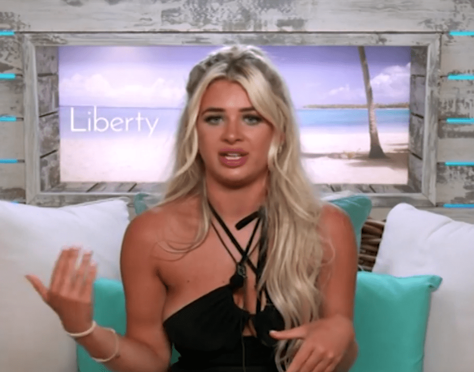 Love Island's Liberty Poole was forced to watch boyfriend Jake Cornish say cruel things about her