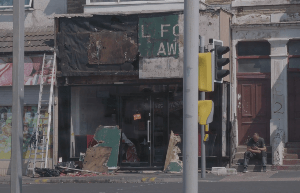 Blackpool has many boarded up businesses on its roads