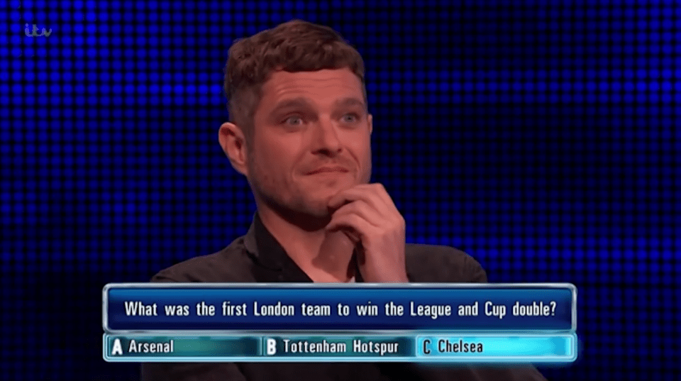 Mathew Horne appeared on the Chase and demanded a different question