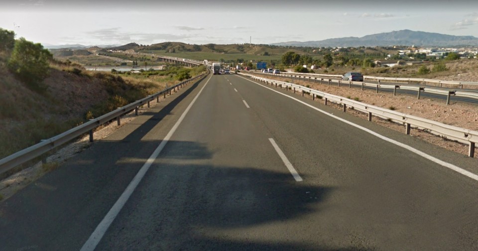 Reports suggest the man was killed on the A7 road while trying to cross it