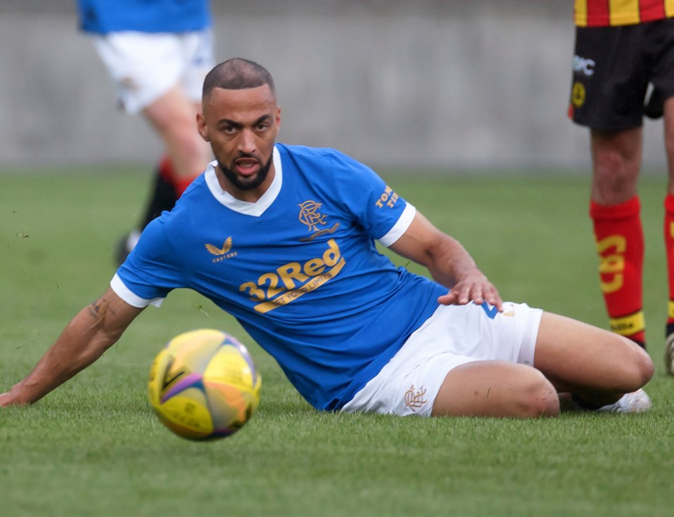 Kemar Roofe missed Rangers' loss to Dundee United after his child was admitted to hospital