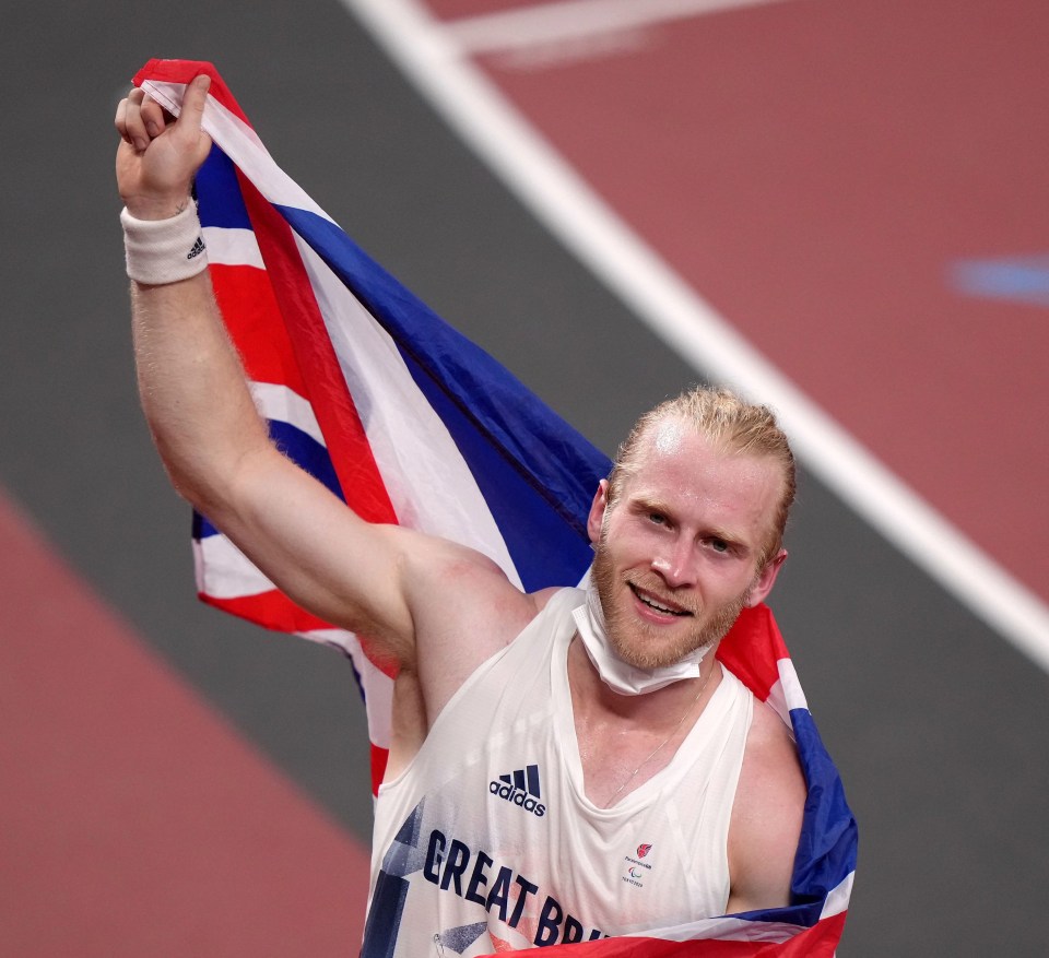 Team GB star Jonnie Peacock now has THREE Paralympic medals