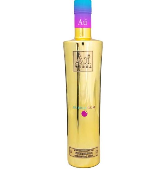 Au Vodka is known for its signature gold bottle