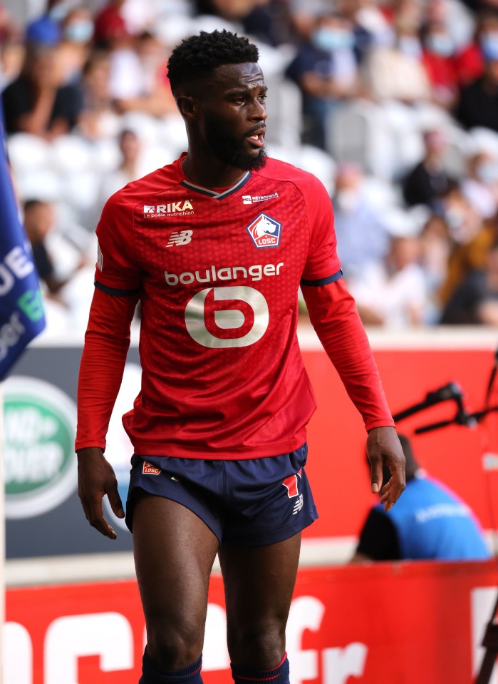 Bamba impressed for Ligue 1 champions Lille last season