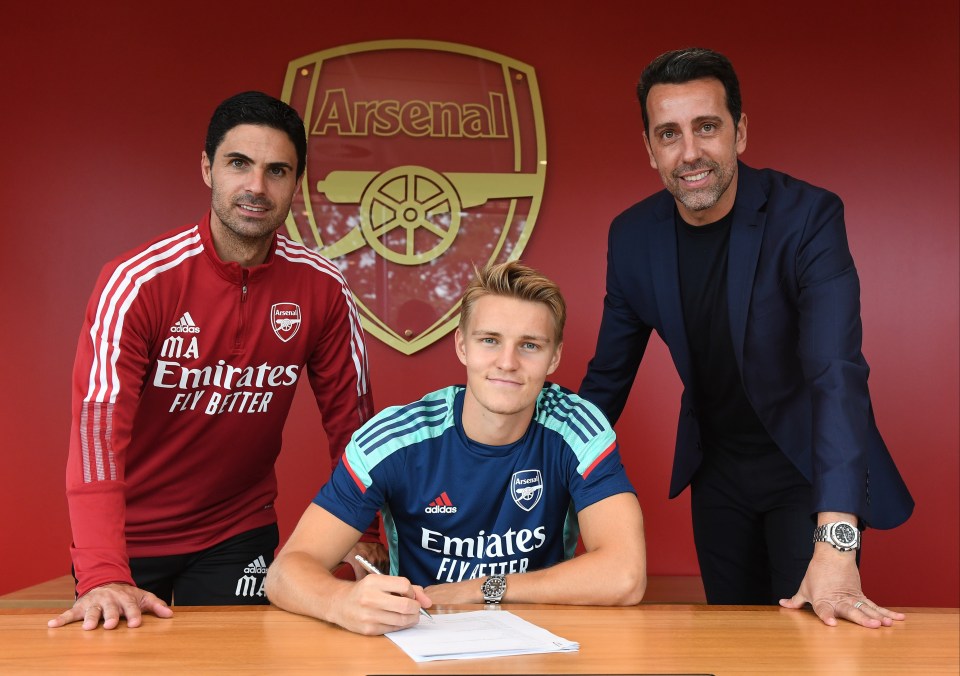 Odegaard signs on a permanent deal after impressing during his loan spell in the second half of last season