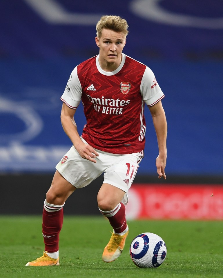 Real Madrid are willing to sell Martin Odegaard for £34m and Arsenal are preparing a move