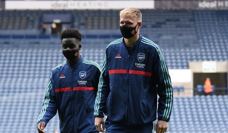 Arsenal goalkeeper Aaron Ramsdale supported West Brom as a kid