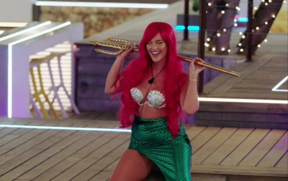 Mary's 'sexy' mermaid costume raised eyebrows in yesterday's Love Island