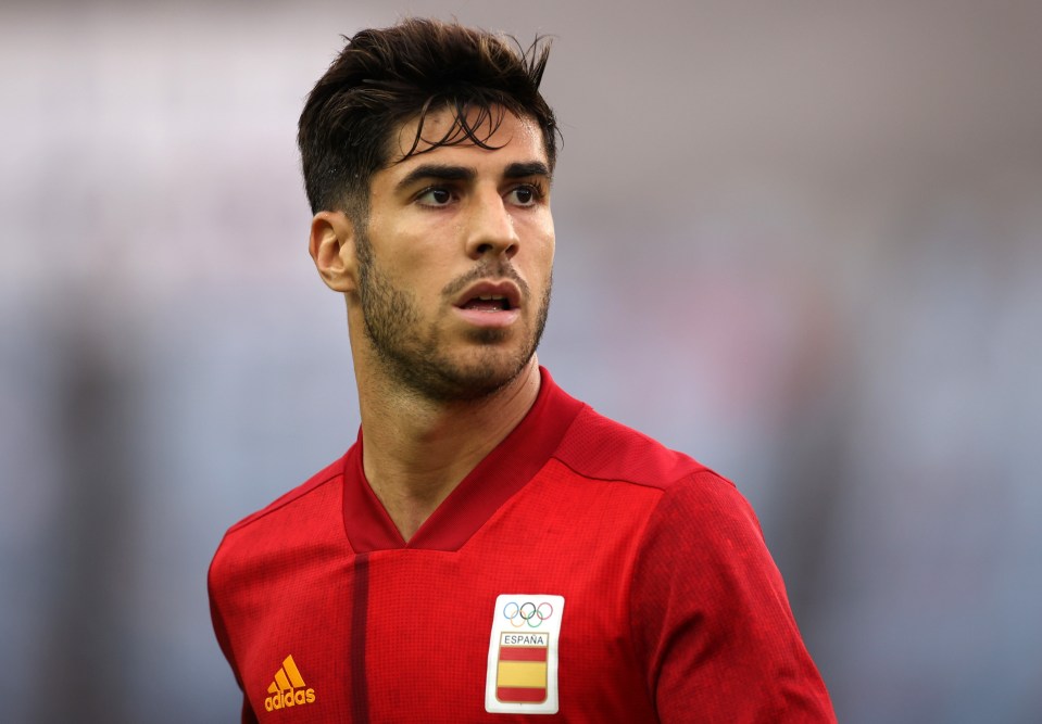 Marco Asensio is currently featuring for Spain at the Olympics