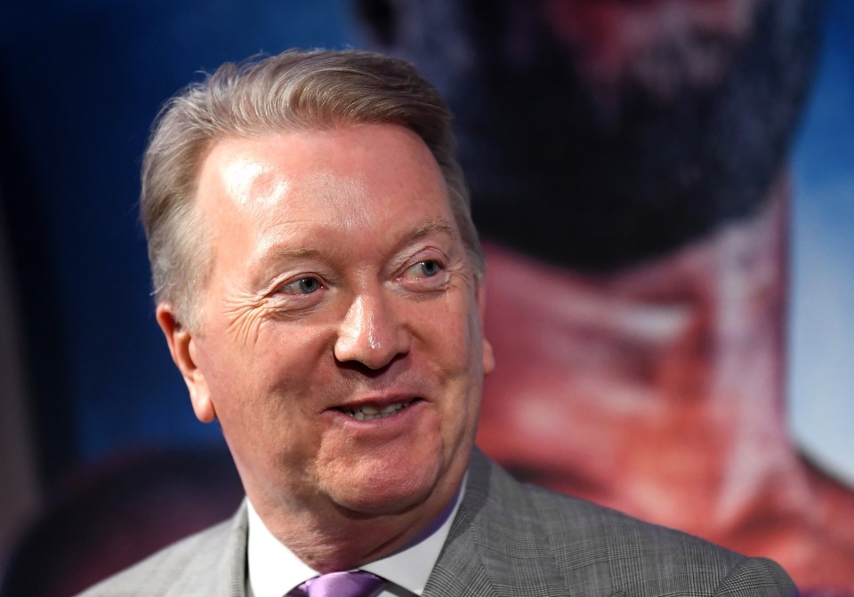 Frank Warren is excited to see two of his rising stars in action in the US